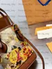 M81489 M81724 NANO BUCKET Bag 22ss Women Garden Floral Cross Body Women's Designer 2pcs Set Bags Canvas Golden Handbag Brand Luxurys Match Wallet