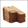 Подарочная упаковка различных размеров Kraft Paper Packaging Подарочная коробка маленьких картонных коробок Square Factory Delipling 2021 Hom Bdegar2269829