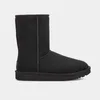 Bottes de créateurs hiver clair mini botte de neige femme Australie talons plats bottines chaudes noeud papillon chaussures australiennes luxueux Uggss pantoufle