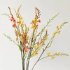 Fiori decorativi Orchide bianco decorato con decorazioni per matrimoni secchi artificiali decorazioni per la casa per decorazioni per le feste feste