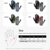 Cinco dedos Guantes de ciclismo Men Sports Sports Bicycle Touch -Touch -Touch -Shock Protido Anti Slip Bike 220921