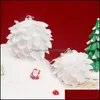 Party Decoration Christmas Decorative Ball Exquisite Petal Hanging Ornament For Home Mall Xmas Tree Pendantparty Drop Del Packing2010 Dh3Ed