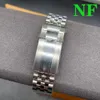 NFクリーンVR GM Luxury Mens WatchデュアルタイムゾーンETA 2836 3186 3285自動メカニカルダイビングスポーツ左緑のファッションメンGMT 2518