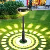 Feestdecoratie Tuinverlichting Solar Waterdruppel Led Licht Buiten Kleur Veranderende Rgb Gazon Decor S3w7