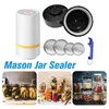 Tafelmatten Elektrische handheld Mason Jar Vacuüm Kit Universele bijlage Canning Levers Grade Sealers gemaakt van voedsel Siliconen J L3U4