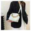 HBP Shoulder Bags 2022 New Pleated Thick Chain Cloud Bag Hand-held Ladies Large-capacity Shell Shopping Wallet Card Holder