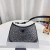 Akşam çantaları kristal debriyaj omuz çantası kadınlar cleo crossbody çantalar gerçek deri ayarlanabilir tutamak manyetik toka kapanma moda mektubu