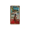 Metallm￥lning Ny v￤sterl￤ndsk cowboy retro tenn m￥lning bar bakgrund v￤gg smides j￤rnraml￶s dekorativ m￥lning vardagsrum heminredning 20x30 cm