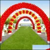 Party Decoration Balloon Arch Set Wedding Decorations Flower Födelsedag Hem Graduation Kids ADT Clover Foil Garden Ceremony DQ5 Bdebag DHL47