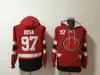 팀 풋볼 풀오버 Samuel Kittle Bosa Rice Montana Garoppolo Hoody 팬 Tops Size S-XXXL Red Color Hoodie