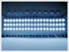 사인 채널 문자 110V 220V AC 입력에 대한 주입 LED 조명 모듈 75mmx15mm SMD 2835 3 LED 1.8W 방수 확산 렌즈 172 빔 각도