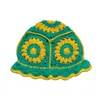 BeanieSkull Caps Coréen Creux Tricoté Chapeau Femmes À La Main Crochet Bassin Printemps Été Solaire Soleil Femme 220921
