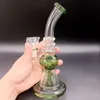 8.5 inch Colorful Glass Water Bong Hookahs Oil Dab Rigs Tube Shisha Smoking Pipes with Female 14mm Joint