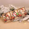 Kerstdecoraties houten hanger vrolijke boom voor huis cristmas ornament xmas navidad geschenken gelukkig jaar 2023 220921