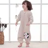 Pajamas Autumn Home Wear Girls Sleeping Bag Baby Boy Costume Toddler Kid Clothing For Children Romper Clothes 220922