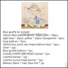 Dekoracja imprezy urodziny chłopiec dziewczyna niebieska różowa dziecięca pokaz mennicy Candy Balon Pastel Kolor Drop dostawa 2021 Garden BDESPORTS DH7QT