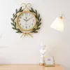 Wanduhren, klassische Uhr, Metall, leise, Schlafzimmer, speziell für Wohnzimmer, Ofertas Con Envio Gratis Decorarion