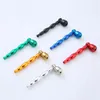 Colorful Metal Alloy Removable Pipes Bamboo Joint Dry Herb Tobacco Cover Smoking Filter Hand Tube Portable Innovative Design Cigarette Holder Handpipes