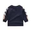 가을 후드 풀오버 아이의 옷 소년 여자 최고의 아기 스웨트 셔츠 어린이 옷