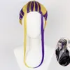 Вечеринка снабжает аниме Токио -ретенцы Senju Cosplay Waka Golden Purple выделяет серьги для волос термостойкий парик