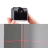 Módulos de automação inteligentes Borbede Mini Cross Cross Red Laser Medidor 2 Linha 1 Ponto 650nm Instrumento de nivelamento com indicador de LED