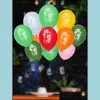 Party Decoration Dragon Boat Festival Balloon Supplies Cartoon Creative Background Scene Layout Event Atmosphere Drop Delivery Bdebag Dhr5N