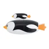 배터리 작동 수영 전기 동물 장난감 펭귄 베이 레이스 다이빙 플립 물 목욕 욕조 풀
