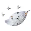 Zegary ścienne nordyckie luksusowy zegar 3d nowoczesny design kreatywny duży wystrój domu cichy mechanizm horloge murale prezent