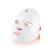 Dispositivos de rosto de face Gift boxusb Charge 7 Cores PoreJuvenation Máscara LED Pon Tratamento Facal Beauty Skin Anti Acne Wrinkle 220921