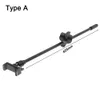 ميكروفون Crossbar Stand Cradle Head Mount Clip Tripod Pole Accessories 3/8 Screw Holder Top Microphone Bracket Kits