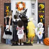 Christmas Decorations Halloween Home Porch Banner Sign Party Decor Outdoor Door Hanging Decoration Trick Or Treat October Witch Mjbag Amuny