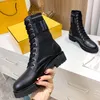 Kadınlar Martens Boots Designer Boot Ayak bileği botları moda streç topuklar Kış Chelsea Motosiklet Sürüş Boyutu 35-41
