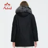 Femmes S Plus taille des vêtements d'extérieur astrid veste d'hiver parkas Female Matefreau matelassé pour femmes Vêtements chauds Natural Fur Swear 220922