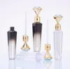 Bouteilles d'emballage Diamant DIY Lip Gloss Tubes Bouteilles Clear Empty LipGlosss Tube Lips Glosss Voyage Bouteille Emballage Conteneurs Rechargeable