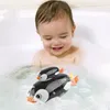 Battery Operated Swimming Electric Animals Toys Penguin With Bay Race Dive Flip water bathing Tub Pool