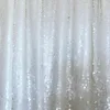 Dekoracja imprezy 26 kolorów 18 mm duże cekinowe tło brokatowy kurtyna ślubna impreza urodzinowa