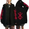 Men's Hoodies Anime Berserk Hooded Sweatshirt Cosplay Hoodie Costumes Men's And Women's Coats Spring Autumn Fleece