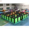 Free Ship Outdoor Activities giant inflatable haunted house maze for Halloween