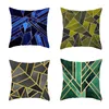 Pillow Geometric Imitation Marble Pattern Cover Summer PillowCovers Home Decor Sofa Living Room 45x45CM