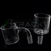 Acessórios para fumantes de Beracky quartzo banger 3mm quartzo adaptador unhas de acessório para bongues de água de vidro dab ode ode pligs piges vaporizador