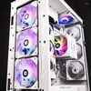 Computer Coolings Thermalright 12mm Addressable ARGB Sync White Chassis Fan Silent Desktop 120cm Case Cooling CPU Cooler