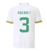 2023 2024 Senegal voetbalshirts nationaal team DIATTA 22 23 24 Koulibaly Mendy sarr Niang KOULIBALY GUEYE KOUYATE voetbalshirts heren kindertenue fans spelerversie