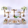 Party Supplies 6-10pcs Wedding Display Cake Stand Cupcake Tray Tools Home Decoration Dessert Table Decorating Leverantörer