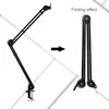 Microphone Boom Arm Stand Heavy Duty Cantilever Bracket Tripod Adjustable Suspension Scissor Spring Built