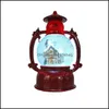 Décoration de fête boule de cristal créative ornements de vacances Noël lampe à kérosène forme lanterne décorations livraison directe 2021 Bdebag Dhdeu