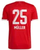 22 23 Oktoberfest FC Bayern Munich LEWANDOWSKI soccer jerseys GORETZKA Fans Player version Home red SANE GNABRY COMAN MULLER DAVIES KIMMICH Men football shirt