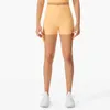 Spor Drawstring şeftali yoga kıyafetleri şort bakteriyostaz fitness Sıcak pantolonlar yüksek bel rahat kadın iç çamaşırı