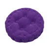 Poduszka ehomebuy okrągła podkładka krzesełka naturalna na siedzenie domowe miękkie biuro pluszowe epe poduszki solidny kolor