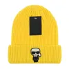 Knitted Hat Luxury Cashmere beanie Caps Letters Casual Winter Beanies Unisex Outdoor Bonnet Knit Hats Fashion Multiple Colors Optional