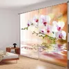 Rideau personnalisé filles luxe 3D rideaux occultants pour salon lit El mur tapisserie Cortinas